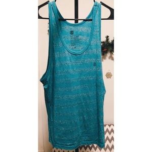 Blue tank
